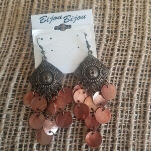 BIJOU BIJOU hanging Earrings festival BoHo